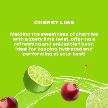 Energizing Cherry Lime Sports Equipment - Customizable & Durable